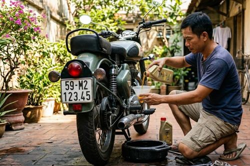 Hướng dẫn tự bảo dưỡng xe máy tại nhà