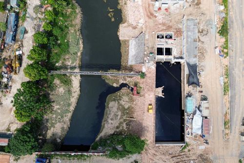 Hà Nội nâng cấp 3 trạm bơm, 'giải cứu' điểm nóng phía Tây khỏi cảnh mưa là ngập