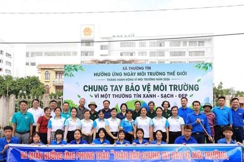 Xã Thường Tín xây dựng khu dân cư đảm bảo vệ sinh môi trường