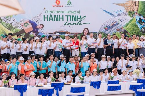 Vingroup kết nối gần 22.000 người tại 4 nước Đông Nam Á chung tay vì tương lai xanh bền vững