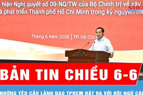 Bản tin chiều 6-6: Những yêu cầu lãnh đạo TPHCM đặt ra với đội ngũ cán bộ
