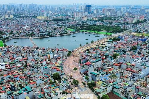 Gỡ nút thắt mặt bằng, Vành đai 2.5 đoạn Tân Mai - Đầm Hồng tăng tốc thi công