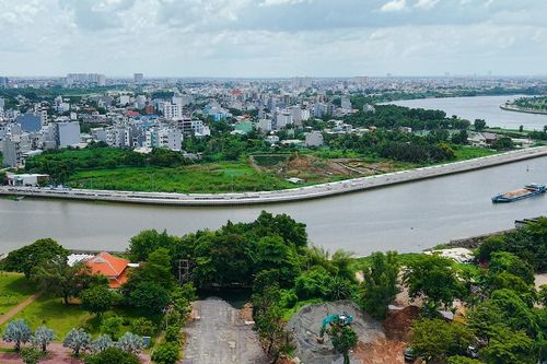 Người dân kỳ vọng cầu Vàm Thuật hơn 1.000 tỷ xóa cảnh đi vòng qua cầu sắt tạm