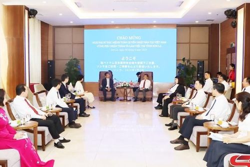 Đại sứ đặc mệnh toàn quyền Nhật Bản tại Việt Nam thăm và làm việc tại tỉnh Sơn La