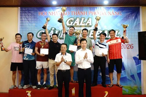 Giải Pickleball Hội Nhà báo thành phố Đà Nẵng lần thứ 3-2026 thành công tốt đẹp