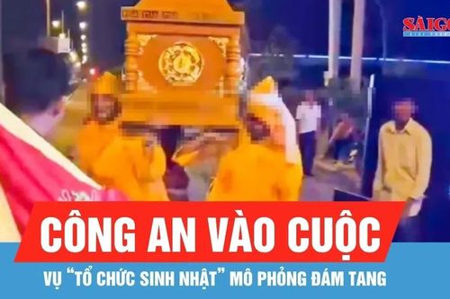 Công an vào cuộc vụ 'tổ chức sinh nhật' mô phỏng đám tang tại TP Cần Thơ