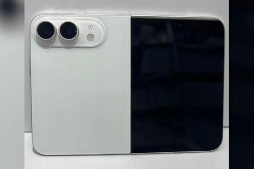 iPhone gập lộ diện: Khung titan mỏng kỷ lục, duy nhất màu trắng