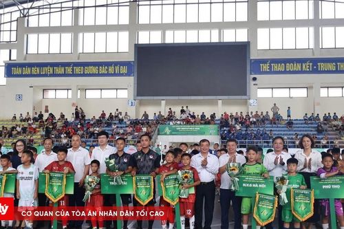 Khai mạc Giải bóng đá nhi đồng (U11) toàn quốc