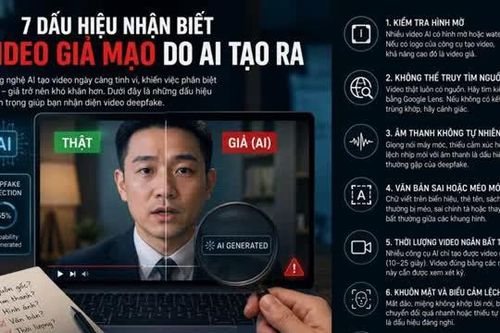 Deepfake ngày càng tinh vi, làm sao để nhận diện?