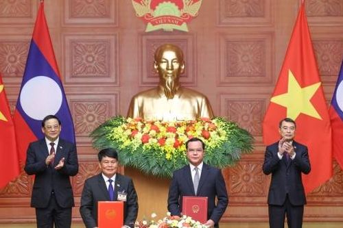 Việt Nam - Lào ký kết hợp tác dân tộc, tôn giáo giai đoạn 2026-2035