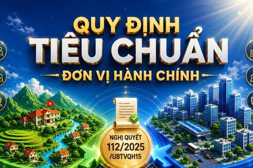 Quy định tiêu chuẩn của đơn vị hành chính xã, phường