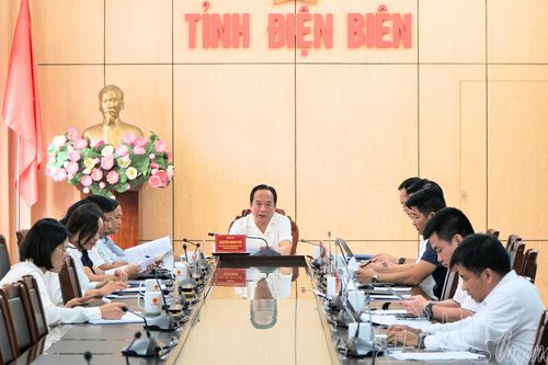 Họp Ban Tổ chức Giải Báo chí tỉnh Điện Biên lần thứ IV, năm 2025