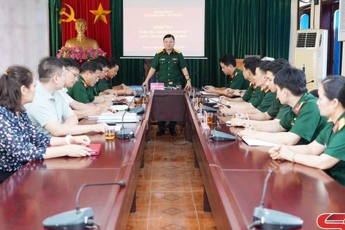 Cục Hậu cần - Kỹ thuật, Quân khu 2 kiểm tra công tác chuẩn bị diễn tập KVPT tỉnh Sơn La năm 2026