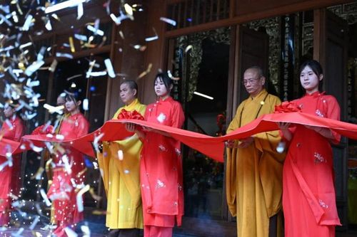 Ninh Bình: Khánh thành đại hùng bảo điện chùa Bảo Khánh, động thổ xây dựng đại hùng bảo điện chùa Hạ