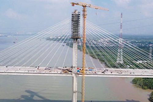 Cầu Phước Khánh nối TP.HCM - Đồng Nai: Tăng tốc thi công, hợp long trong tháng 6