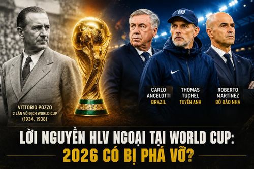 Gần 100 năm World Cup chưa có HLV ngoại vô địch, liệu Ancelotti có thể phá lời nguyền?