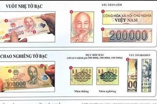 Tiền giả 100.000 đồng, 200.000 đồng lại xuất hiện: Phân biệt như thế nào?