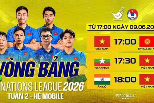 Đội tuyển eFootball Việt Nam thi đấu tại FIFAe Nations League 2026