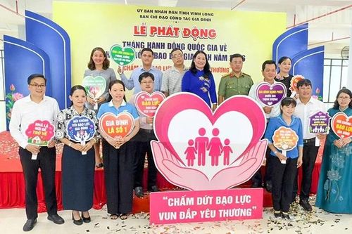 Vĩnh Long phát động Tháng hành động quốc gia về phòng, chống bạo lực gia đình năm 2026