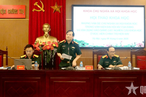 Hội thảo khoa học vận dụng Văn kiện Đại hội XIV vào giảng dạy và nghiên cứu tại Học viện Chính trị