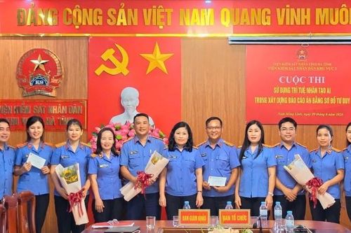 Trao giải cuộc thi ứng dụng Al trong xây dựng báo cáo án bằng sơ đồ tư duy