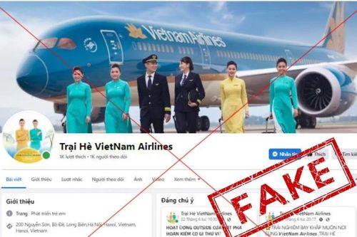Gia tăng các website hoặc tài khoản mạng xã hội giả mạo lừa đảo, bán vé bay rẻ