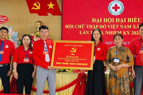 Ông Nguyễn Trọng Hưng làm Chủ tịch Hội Chữ thập đỏ xã Vân Khánh nhiệm kỳ 2026 - 2031