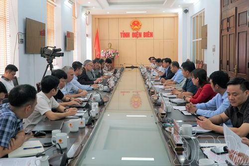 Cơ quan Phát triển Pháp (AFD) làm việc với UBND tỉnh Điện Biên