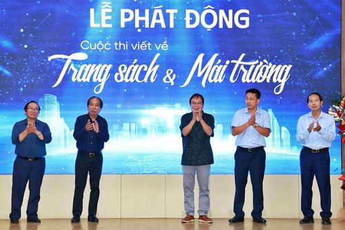 Nhà xuất bản Giáo dục Việt Nam phát động cuộc thi viết về Trang sách và Mái trường