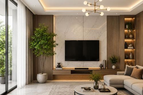 6 ý tưởng trang trí phòng khách bằng cây xanh
