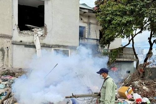 Phường Yên Hòa tăng cường phòng dịch tại khu vực giải phóng mặt bằng
