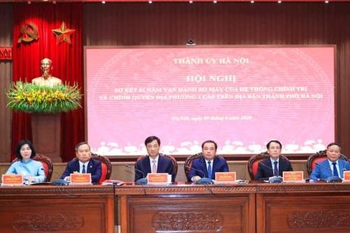 Hà Nội đánh giá một năm vận hành bộ máy của hệ thống chính trị và chính quyền địa phương hai cấp