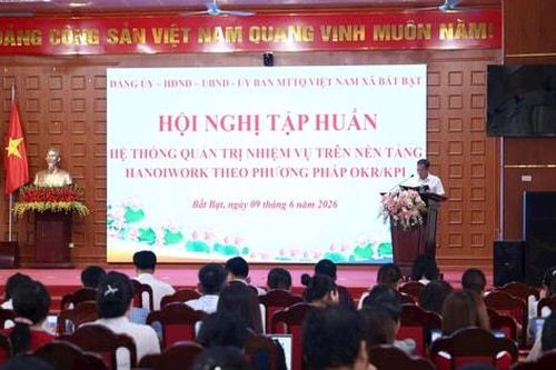 Xã Bất Bạt: Đánh giá cán bộ gắn với đo lường hiệu suất công việc