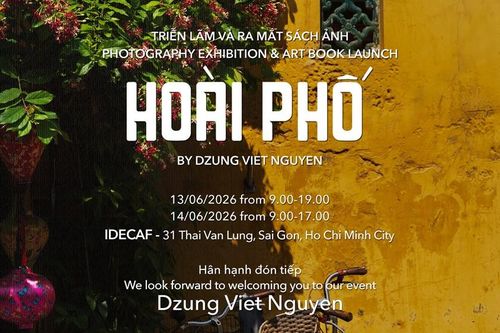 Triển lãm và sách ảnh 'Hoài phố': Hội An trong miền nhớ
