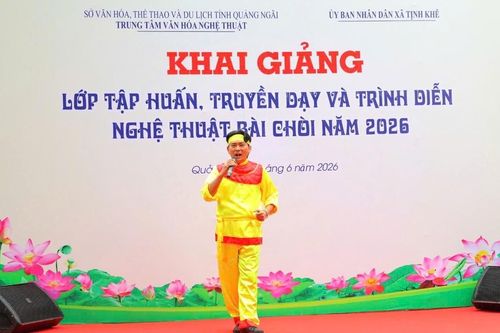 Lan tỏa nghệ thuật Bài chòi gắn với phát triển du lịch cộng đồng