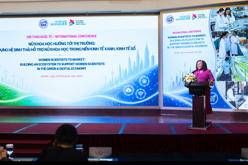 Tháo gỡ rào cản để nhà khoa học nữ biến nghiên cứu thành động lực tăng trưởng