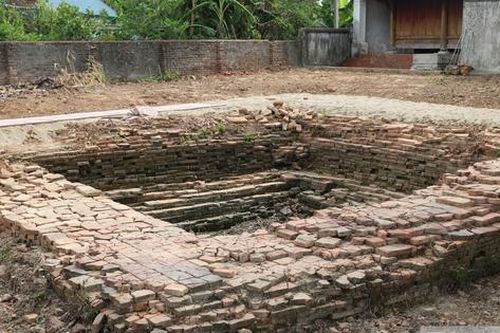 Cận cảnh dấu tích tháp cổ hơn 1.300 năm nơi phát hiện hộp đựng xá lị bằng vàng
