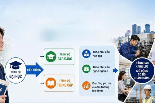 'Liên thông ngược' tạo cơ hội học tập linh hoạt cho người học