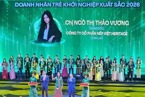 Vinh danh 86 doanh nhân trẻ khởi nghiệp xuất sắc năm 2026