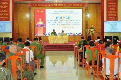 Phường Nam Cường chưa phát hiện vụ việc, vụ án liên quan đến tội phạm ma túy