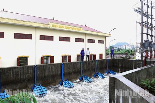 Chủ động phương án chống úng, ngập các khu vực đô thị trọng tâm của tỉnh