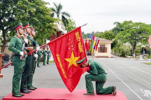 Lữ đoàn 210 tổ chức Lễ tuyên thệ chiến sĩ mới