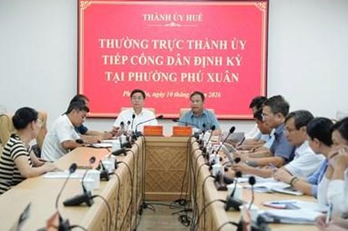 Lãnh đạo thành phố tiếp, lắng nghe ý kiến người dân