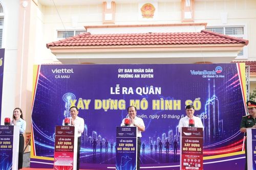Cà Mau ra quân xây dựng mô hình số tại cơ sở