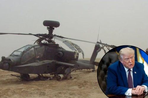 Ông Trump tuyên bố Iran đã bắn hạ trực thăng Apache, Mỹ lập tức đáp trả