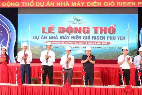 Sơn La khởi công dự án nhà máy điện gió với tổng vốn đầu tư 2.940 tỉ đồng