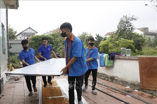 Thanh niên đóng góp sức trẻ xây dựng quê hương