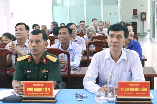 Phường Đô Vinh sơ kết công tác quốc phòng, quân sự địa phương 6 tháng đầu năm