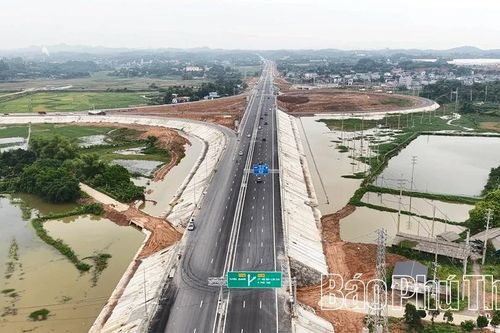 Dự án đường nối hai cao tốc Nội Bài - Lào Cai với cao tốc Tuyên Quang - Phú Thọ hoàn thành 84% khối lượng