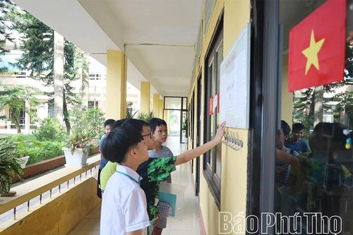 1.279 học sinh đăng ký dự tuyển vào Trường THCS Văn Lang